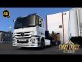 Empty Spool Heavy Trailer Delivery | Snowy Moon V2 ❄️ | ETS2 1.58