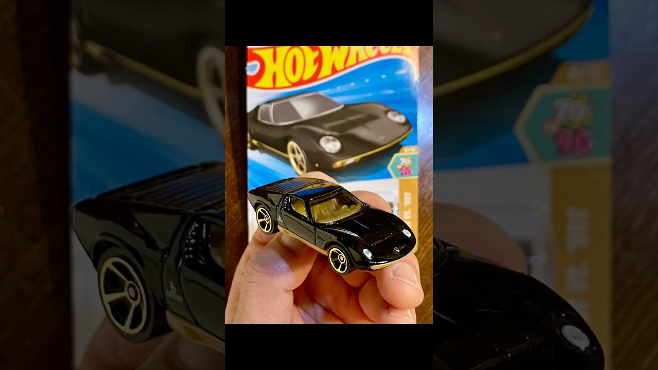 ランボルギーニ『ミウラ』【ミニカー 新製品 】Hot Wheels ホット