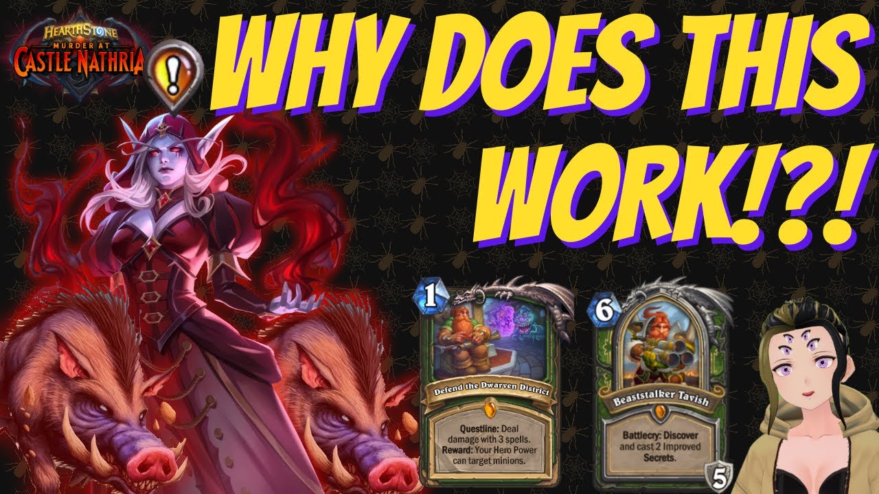An Unexpected Trio for INFINITE DAMAGE! Infuse Quest Hunter Hearthstone Castle Nathria Hunter