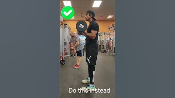 Stop doing Barbell Bicep Curl Resistance Band Like This/Learn Proper Technique