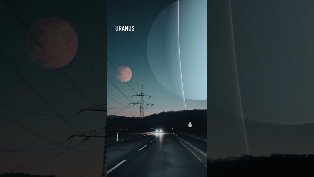 How Would Different Planets Look Like If They Became Our Moons? #Shorts