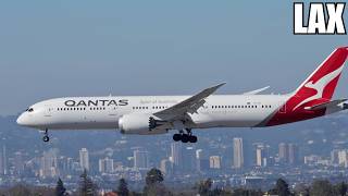 30 Minutes of GOLDEN HOUR HEAVIES at LAX! 🌅✈️ Plane Spotting A380s, 747s & More! | 4K