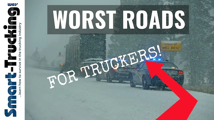 10+ Most Dangerous Roads For Truck Drivers in North America (+ A Trucker Story!)