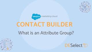 What are Attribute Groups in Contact Builder in Salesforce Marketing Cloud?