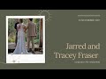 Jared  tracy fraser 25 november 2021 wedding ceremony