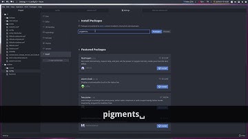 ArchMerge : 167 overview of polybar files and pimping of atom to work efficiently