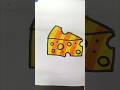 Cheese 🧀 Colour Drawing #cheese #trendingshorts #viralshort #colormixingmagic #artandcraft #art