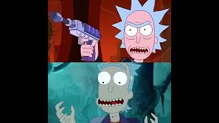 Doofus Jerry And Evil Morty Vs Prime Rick And Rickc137