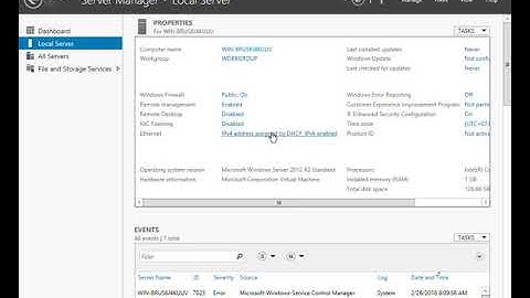 Part4: How to a sign IP address in windows server 2012 r2