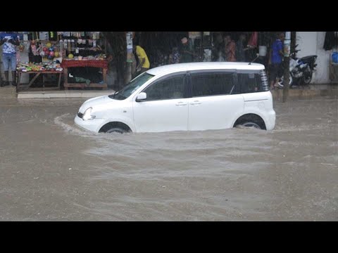 MVUA JIJINI DAR ES SALAAM ILIVYOSABABISHA BARABARA KUJAA MAJI