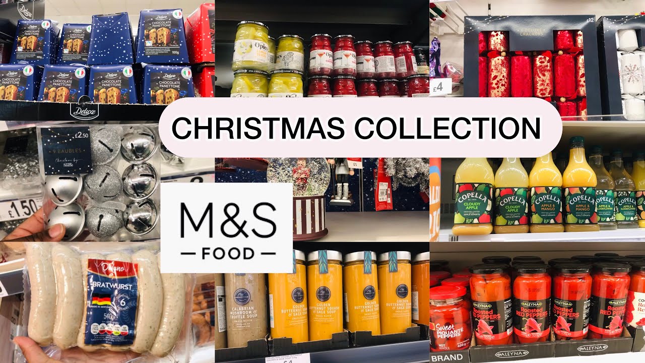 NEW CHRISTMAS COLLECTION M&S, CHRISTMAS SHOPPING HAUL,M&S NEW FINDS ...