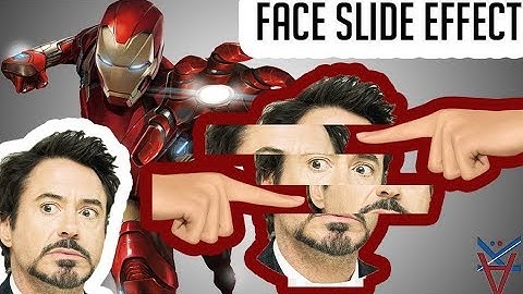 Face Slide Effect-Photoshop Tutorial