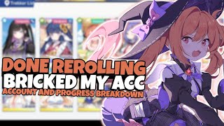 I FINISHED REROLLING!! also i made a mistake.. (Stella Sora)