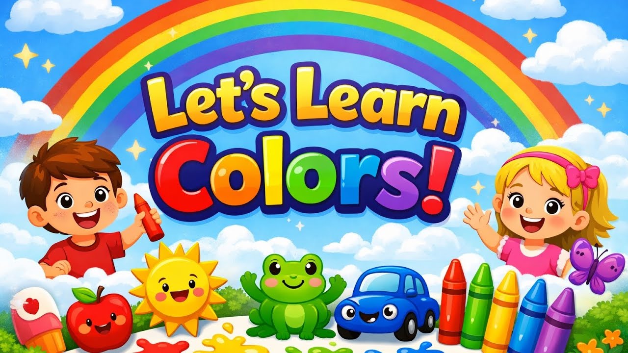 Let’s Learn Colors 🎨