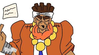 Just Avdol. #jjba #Avdol #Dokidoki