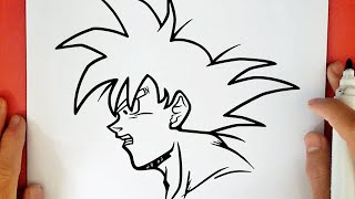 How to Draw Goku SSj5 with Ohuhu Brush Markers