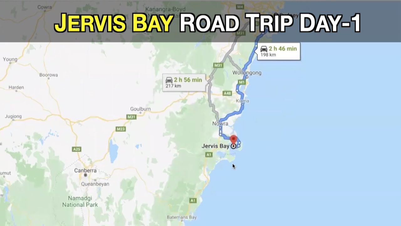Jervis Bay Road Trip Day1 YouTube