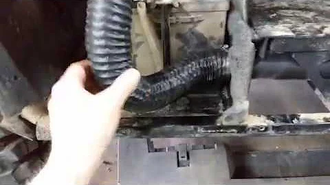 Kawasaki Mule Pro F/D DIY "Dust" snorkel set up