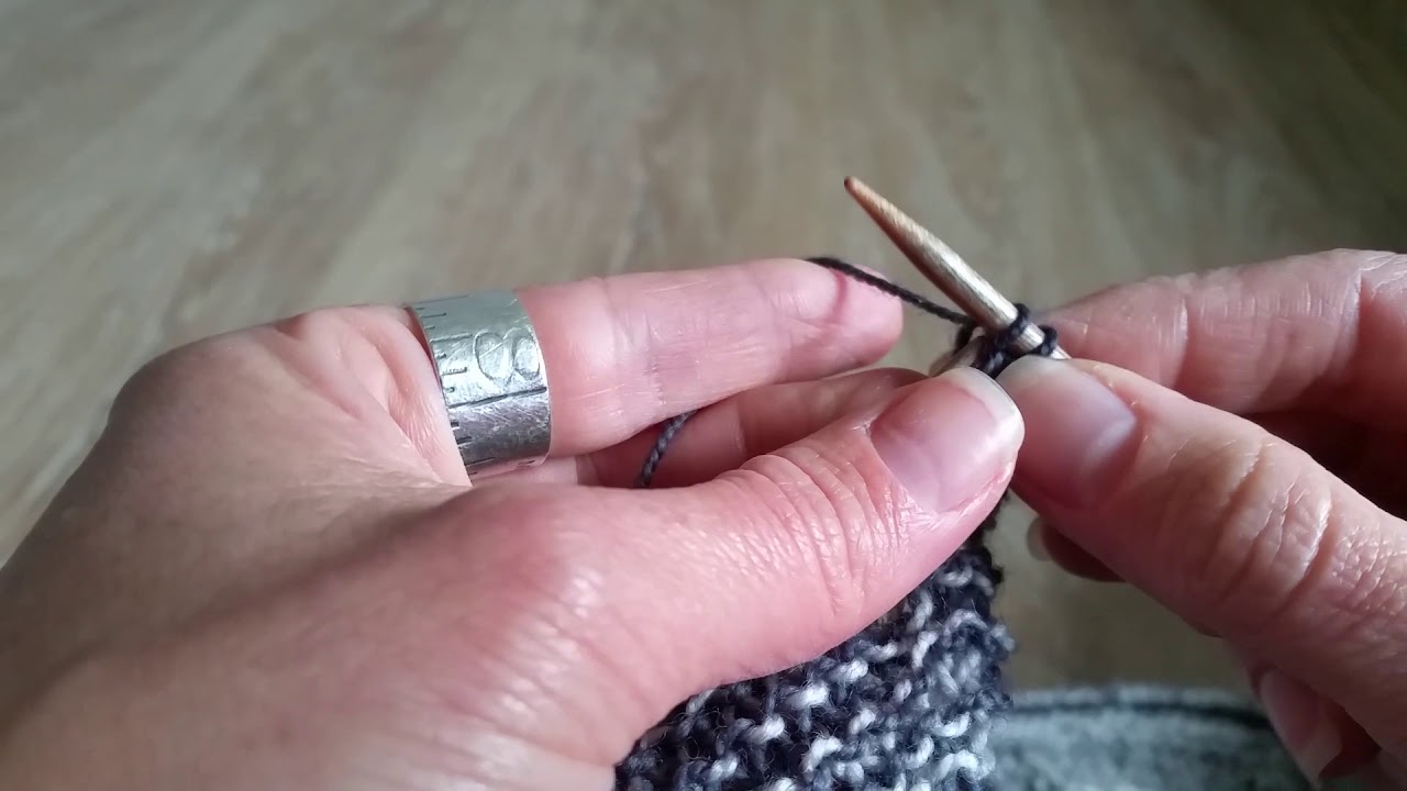 TUTORIAL  - k2togtbl Bind Off