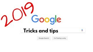 Google Search Tips and tricks! You need to learn how to use Google.