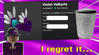 I Regret Buying Violet Valkyrie