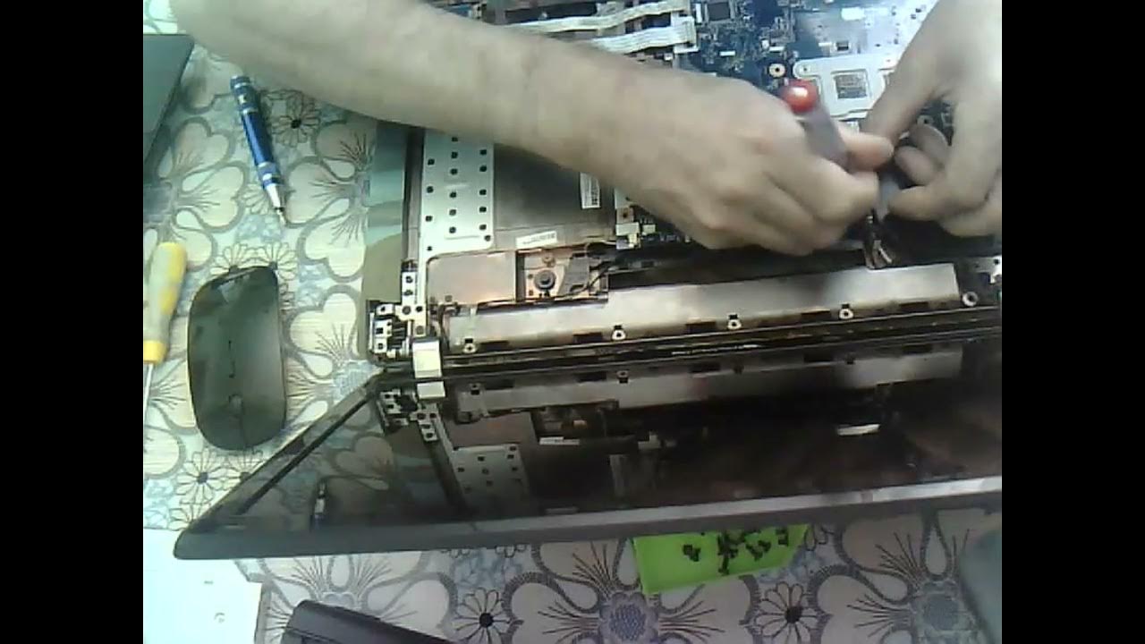 Разборка ноутбука Packard bell P5WS5 (easynote_ts11-sb-818ru) - YouTube