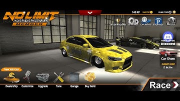 No Limit Drag Racing 2 - 5.5 (sometimes 5.4) Evo Tune #nolimit2 