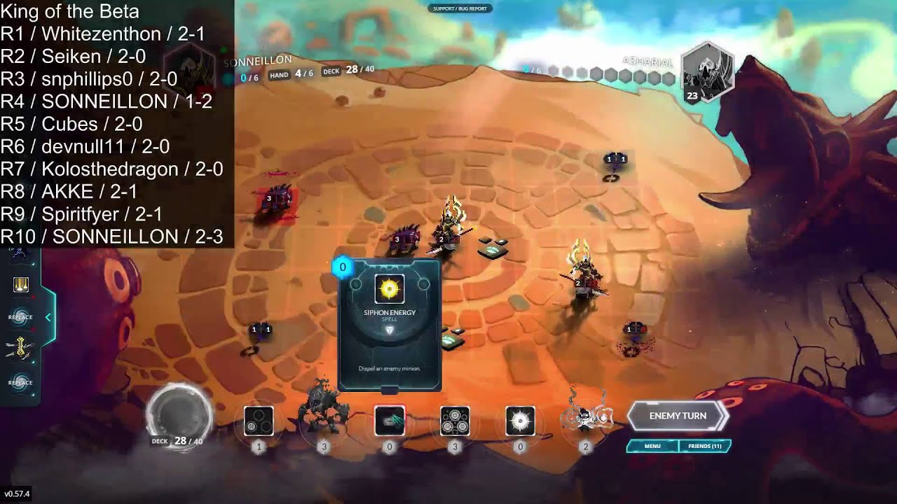 King of the Beta XII - Finals Part 2 - Duelyst Tournament