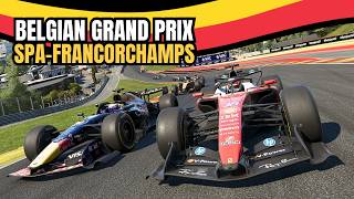 2026 Belgium Grand Prix / SPA-Francorchamps / AI Race Prediction / F1 25 AI Gameplay Simulation!
