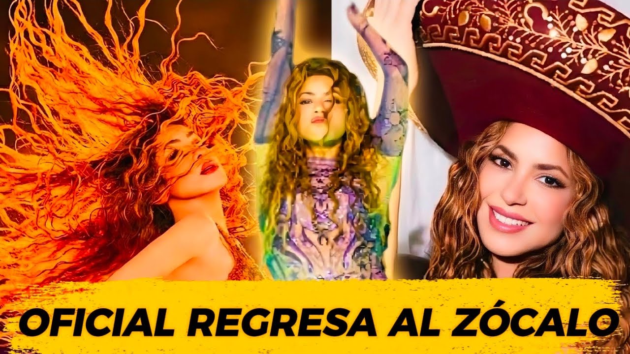  ¡DE MÉXICO A LA INDIA! SHAKIRA ANUNCIA CONCIERTO HISTORICO GRATIS Y GIRA ASIÁTICA. 