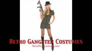 1920's Retro Gangster Costumes