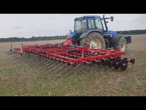 PROFORGE PACER STRAW RAKE 9 METRE HI-SPEED DISC AND RAKE, NEW - YouTube