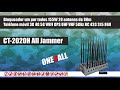 Bloqueador 155W 20 antenas