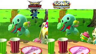Sonic Generations Cutscene Comparison (2011 vs. 2024)