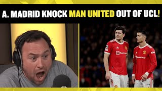 Jason Cundy & Jamie O'Hara react as Atletico Madrid knock Man Utd OUT of the Champions League 😵 screenshot 2