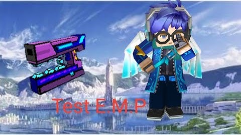 Test E.M.P in Build and shoot (Blockman Go)