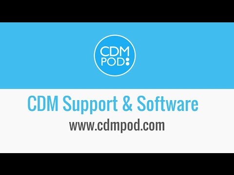 CDMpod - CDM Support Software Demo