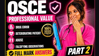Patient Safety OSCE Made Easy | Deteriorating Patient, Drug Error & Abuse (Part 2)