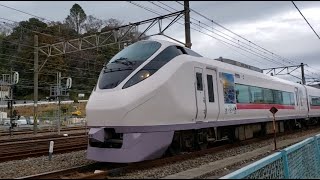 E657系K6編成(ラッピング車両)ひたち16号 品川行き いわき駅発車 2020 2/29