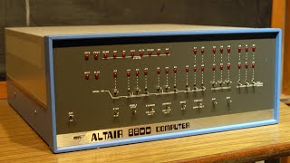 This is The First Commercially Successful PC: The Altair 8800