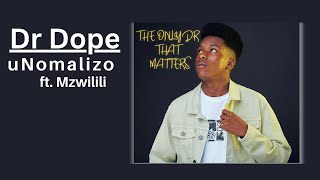Dr Dope - uNomalizo (ft. Mzwilili) |  Audio