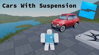 Cars With Suspension - Roblox Scripting Tutorial screenshot 1