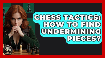 Chess Tactics: How To Find Undermining Pieces? - The Chess Codex