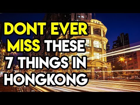 Vídeo: Atrações Populares E Atrações De Hong Kong