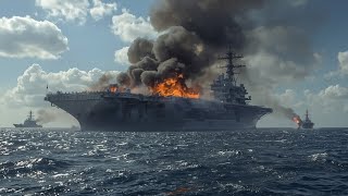 Rusya'nın ilk savaş uçağı Amerika'nın en ünlü uçak gemisini başarıyla yok ediyor - Arma 3