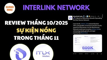 Interlink công bố những SỰ KIỆN NÓNG tháng 11 sắp tới, tổng kết tháng 10/2025