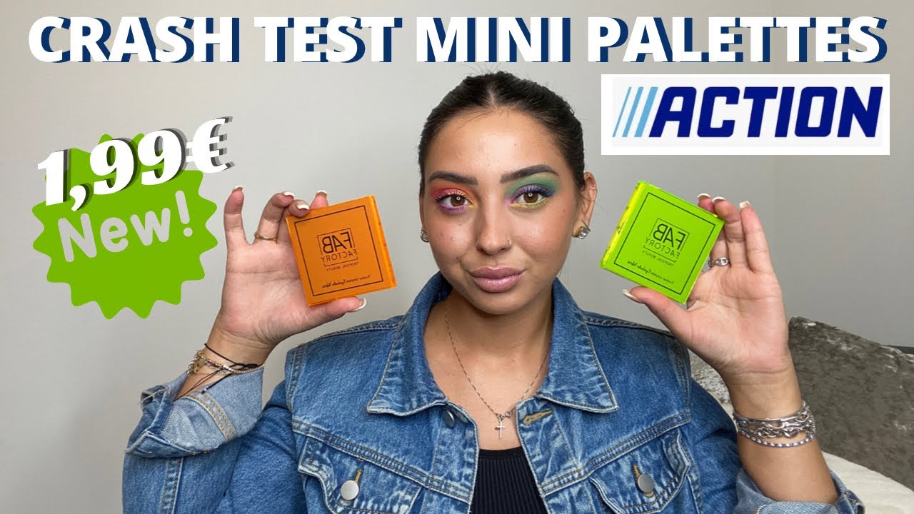 CRASH TEST PALETTES ACTION | FAB FACTORY « TROPICAL BEAUTY » 🌴🍊