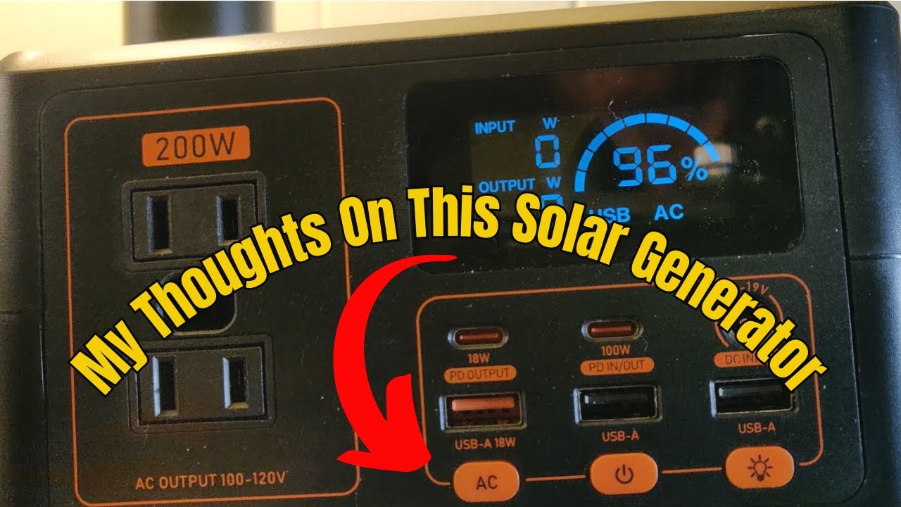 Close-Up Look: PowerFort Power Station 99Wh Solar Generator 
