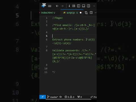 Regex #javascript