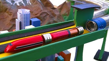 How to make smallest Electromagnetic Train in a wire coil